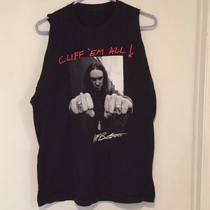 Cliff Burton sleeveless t-shirt